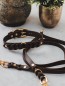 Preview: BioThane® Leine oder Set *EBONY*