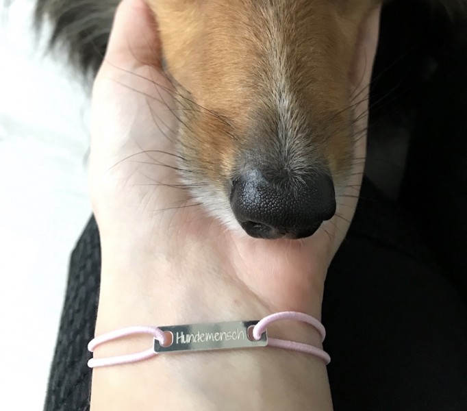 Armband *HUNDEMENSCH* Silber