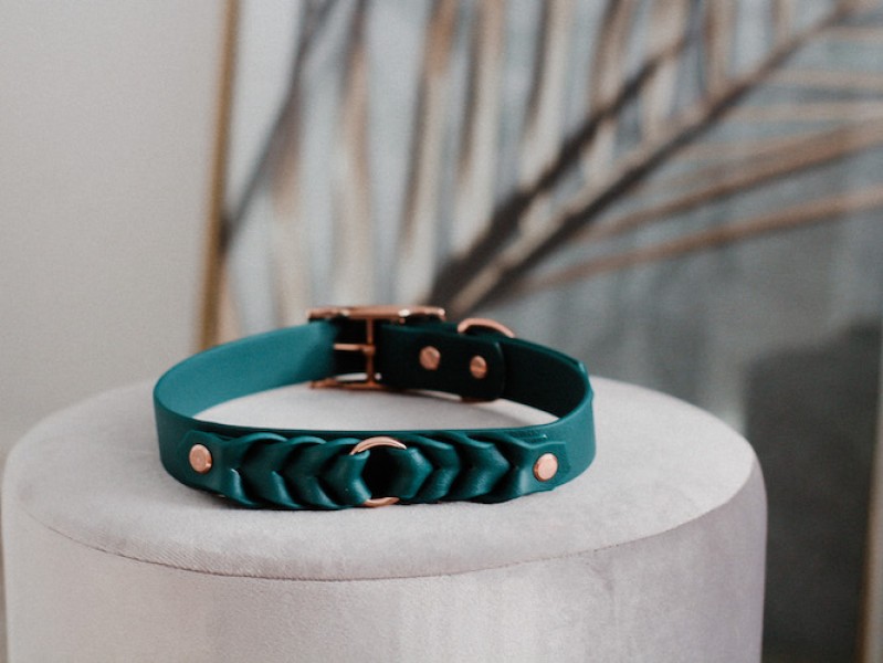 BioThane® Halsband PREMIUM © geflochten