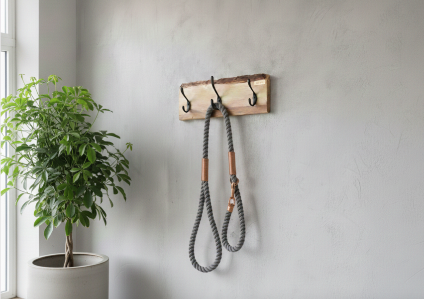 Garderobe für Hundeleinen & Halsbänder Industrial Loft